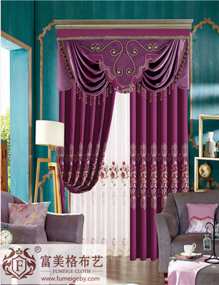 富美格窗帘布艺 一窗浪漫一帘梦 一生爱恋一世情