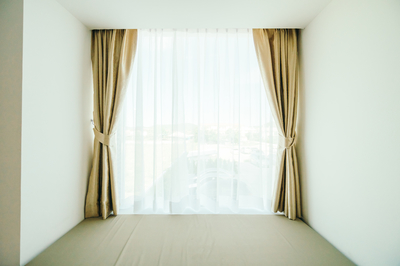 简约家居布艺 窗帘背景的艺术与实用