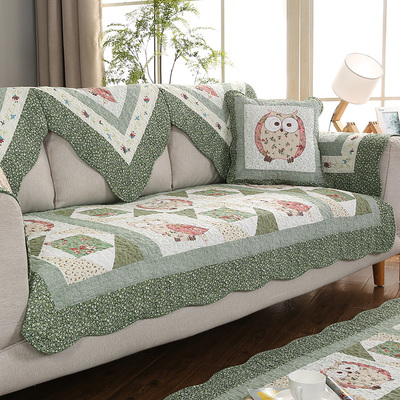 沙发巾 布艺沙发的时髦防护衣，实用与美观并存