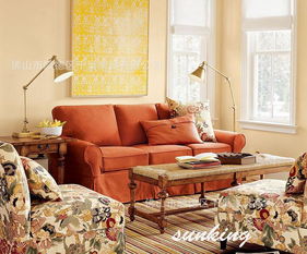 品味悠闲时光 美式乡村与田园地中海风格书房沙发选购指南