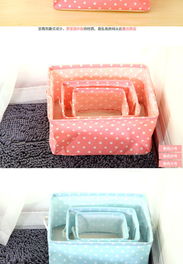 波点帆布收纳篮 简约田园风，点亮家居收纳新灵感